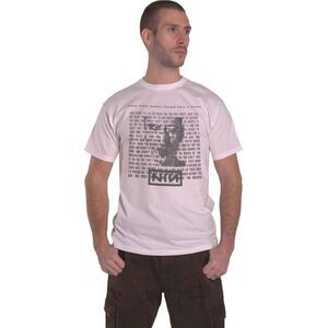 Nine Inch Nails Unisex Adult Head Like A Hole Cotton T-Shirt / White